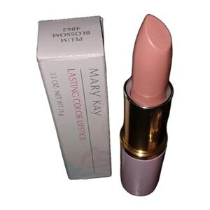 Mary Kay Lasting Color Lipstick Full Size Discontinued Vintage Plum Blossom NIB‎